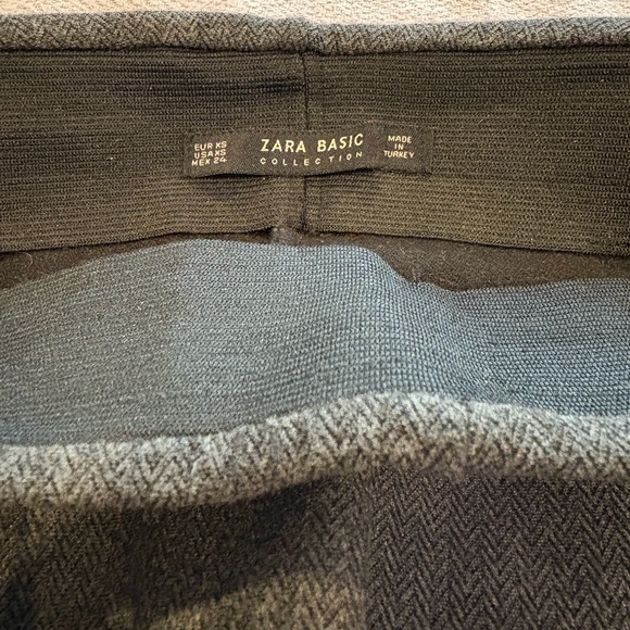 Zara Basic Collection Textured Pant - Picture 4 of 4